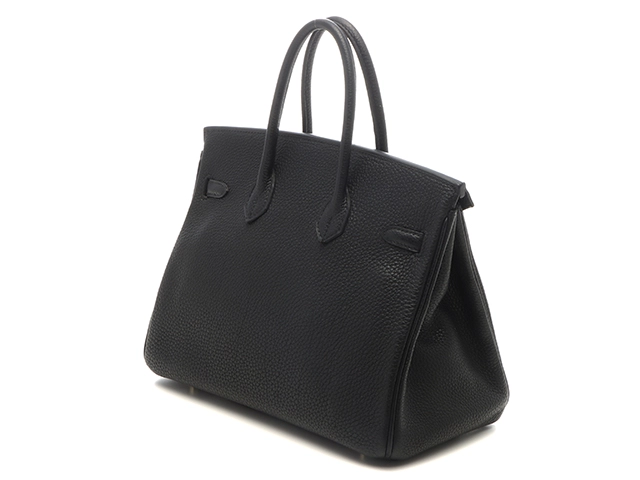 HERMES　エルメス　バーキン２５　□L刻印（2008年） ブラック/GP　【471】