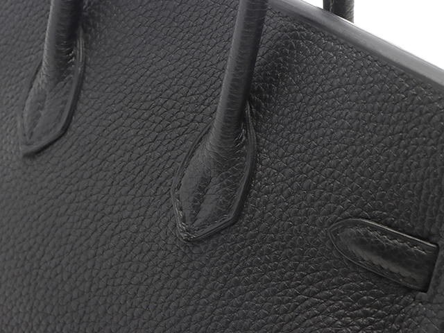 HERMES　エルメス　バーキン２５　□L刻印（2008年） ブラック/GP　【471】