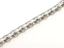 CHANEL シャネル ショルダーバッグ 2.55チェーンショルダーバッグ ピンク/ホワイト/シルバー金具 ツイード ギャランティカード付【472】SJ