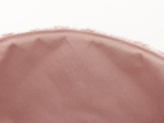 CHANEL シャネル ショルダーバッグ 2.55チェーンショルダーバッグ ピンク/ホワイト/シルバー金具 ツイード ギャランティカード付【472】SJ