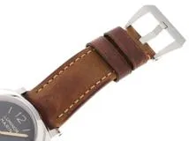 PANERAI パネライ 腕時計 2021年並行品 ルミノール マリーナ PAM00422 ブラック文字盤 ステンレス/カーフ 手巻き【472】SJ