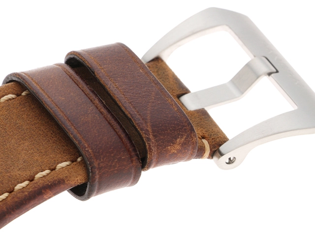 PANERAI パネライ 腕時計 2021年並行品 ルミノール マリーナ PAM00422 ブラック文字盤 ステンレス/カーフ 手巻き【472】SJ