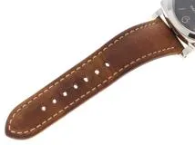 PANERAI パネライ 腕時計 2021年並行品 ルミノール マリーナ PAM00422 ブラック文字盤 ステンレス/カーフ 手巻き【472】SJ