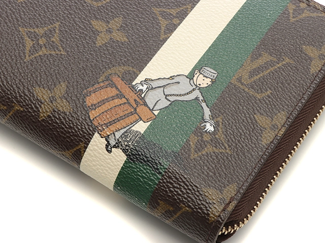 Louis Vuitton　ルイヴィトン　ジッピー・オーガナイザー　モノグラム・グルーム　ヴェール（2006年頃製造）　長財布【472】YN