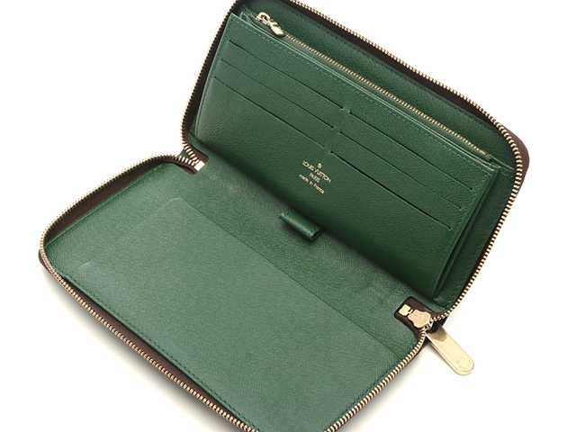 Louis Vuitton　ルイヴィトン　ジッピー・オーガナイザー　モノグラム・グルーム　ヴェール（2006年頃製造）　長財布【472】YN