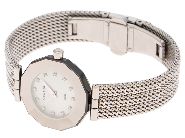 Century センチュリー 腕時計 タイムジェム 12Pダイヤ文字盤