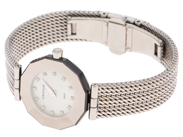 Century 　センチュリー　 腕時計 　タイムジェム　12Pダイヤ文字盤　レディース　クォーツ【431】2143200648738
