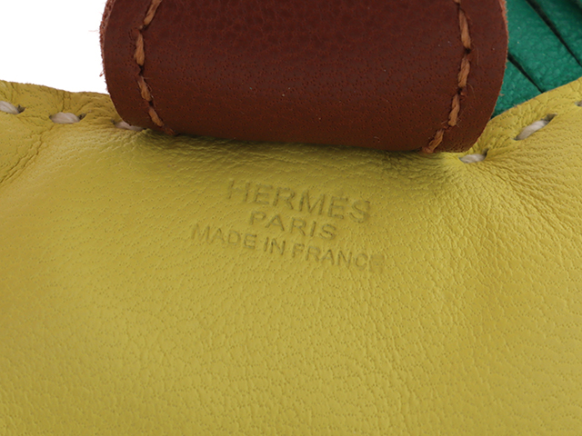HERMES エルメス ロデオチャームPM アニューミロ ライム ミント
