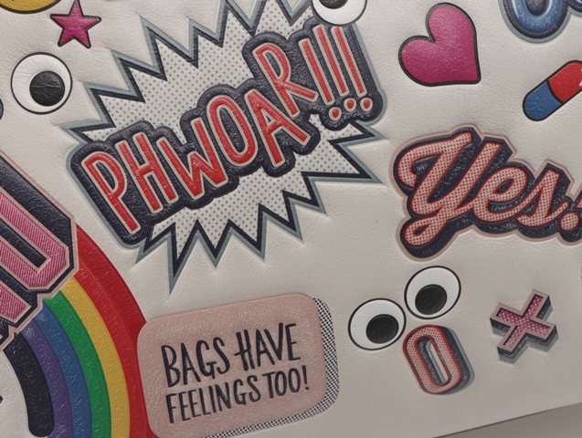【Anya Hindmarch】バッグやノートに YES/NO ポップなステッカー オール・オーバー・ステッカー・ ガーリー・ スタッフ | Anya