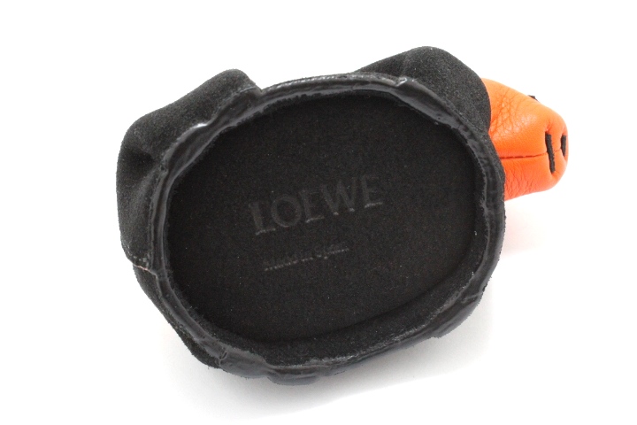 【美品】LOEWE ロエベ パンダ アニマル コインケース オレンジ LOEWE ロエベ パンダ アニマル コインケース オレンジ レディース