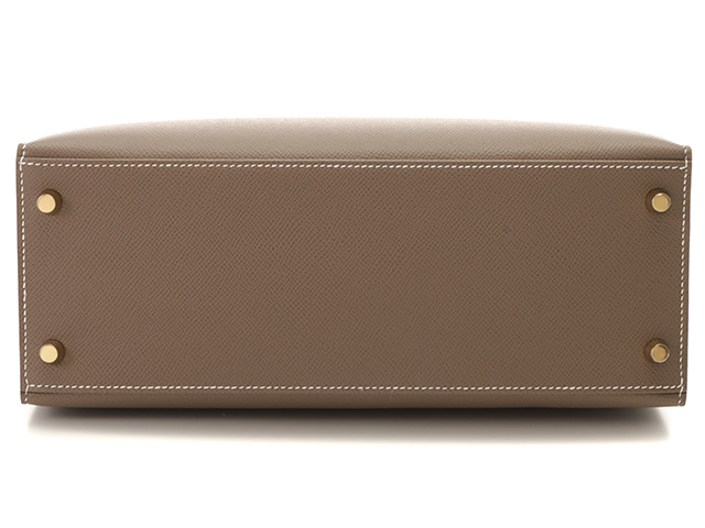 HERMES エルメス フレミング ヴォーエプソン 〈特注品〉 HERMES エルメス 財布 ベアンスフレ エトゥープ ヴォーエプソン