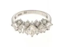 SEIKO jewelry セイコージュエリー ダイヤモンドリング プラチナ900 ...