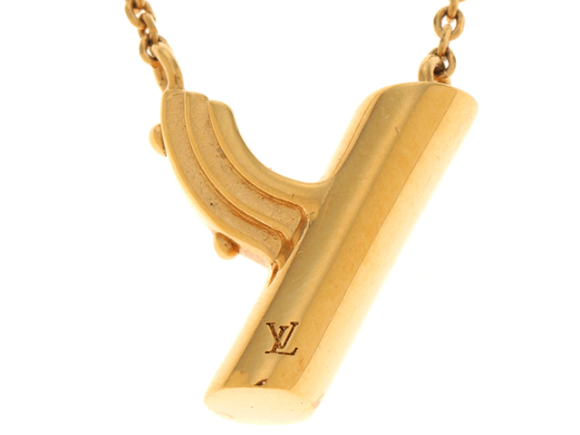 Louis Vuitton Lv & me necklace, letter z (M61081)