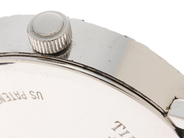 TIFFANY＆CO　ティファニー　アトラス　L0640　シルバー文字盤　SV(シルバー925) / 革　クオーツ　レディース時計　 2143300172386　【430】