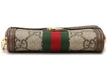 GUCCI グッチ フィディアＧＧカードケースウォレット ベージュ ...