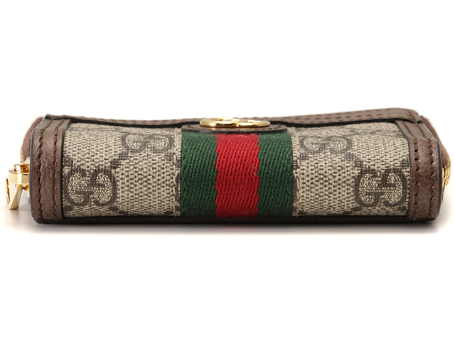 GUCCI グッチ フィディアＧＧカードケースウォレット ベージュ