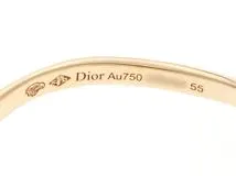 Dior　ディオール　Ouiリング　K18　イエローゴールド　ダイヤモンド　約2.1g　刻印サイズ55号 【430】 2143300174052