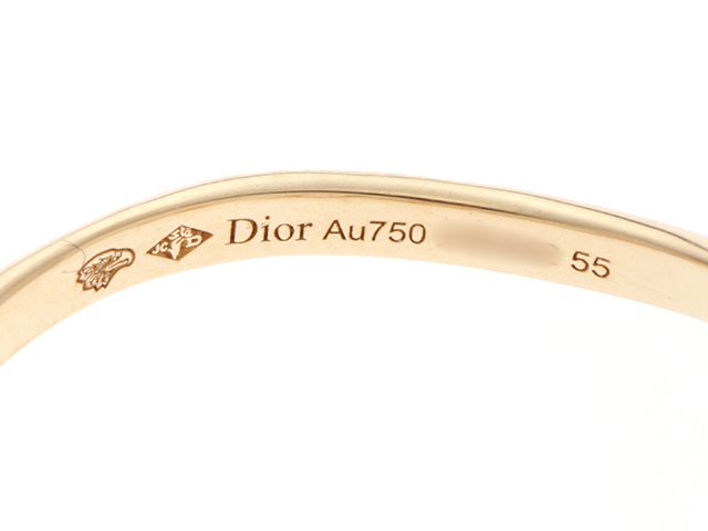 Dior ディオール Ouiリング K18 イエローゴールド ダイヤモンド 約2.1g
