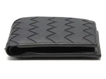 BOTTEGA VENETA ボッテガ・ヴェネタ　イントレチャート　コインパースツキフタツオリウォレット　ネイビー　カーフ　2143300174939　【437】