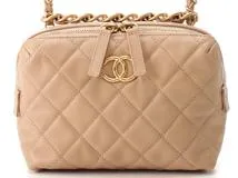 CHANEL シャネル マトラッスモールボーリングバッグ AS3230 カーフ