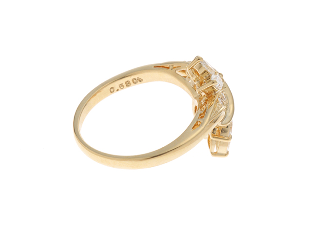 ミキモト MIKIMOTO ダイヤモンドリング ダイヤモンド0.58ct