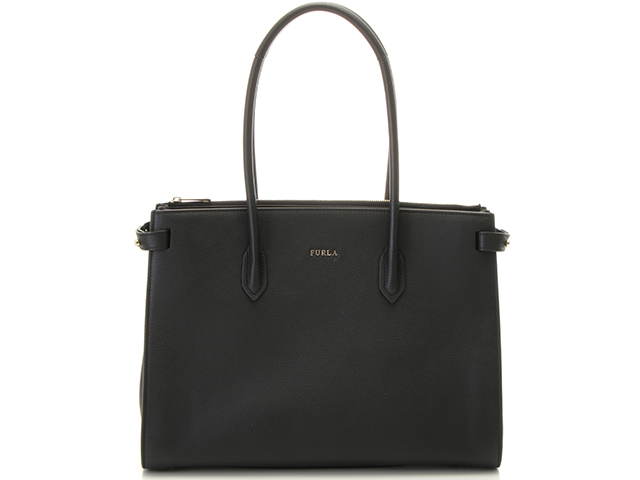 FURLA フルラ ピンM トートバッグ レザー ブラック 924549 【474】 の ...