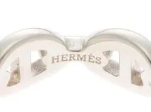 HERMES　エルメス　シェーヌダンクルリング　指輪　SV　シルバー　5.7g　54号　（2143300184112）【200】