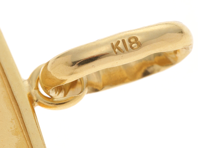 JEWELRY 貴金属・宝石 インゴット ペンダントトップ K18 K24 ゴールド