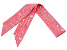 HERMES エルメス トゥイリー ツイリー シルク 馬着 COUVERTURES ET TENUES グレナデン/キャメル/ブルー 2022AW 061356S【434】