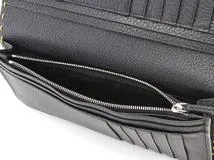 FENDI　フェンディ　小物　財布　セレリアZIP長財布　イエロー　レザー【472】HA