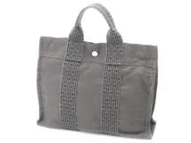 空ちゃん　HERMES【エルメス】エールライン トートバッグ グレー 楽天市場】エルメス HERMES トートMM トートバッグ エールライン