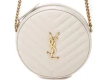 SAINT LAURENT サンローラン チェーンショルダーバッグ ヴィニル