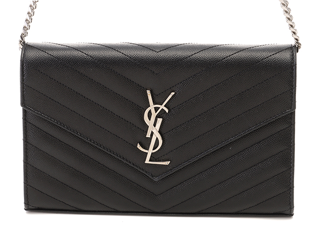 サンローラン チェーンウォレット スター 星 シルバー ブランド 鑑定済み■ 2143300203899_01.jpg