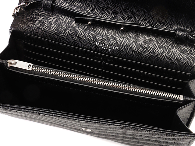 SAINT LAURENT サンローラン カサンドラ チェーンウォレット
