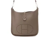 HERMES エルメス エヴリンⅢPM エトゥープ/SV トリヨン