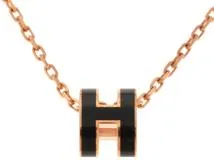 HERMES エルメス ネックレス ミニ ポップアッシュ MINI POP H Hロゴ