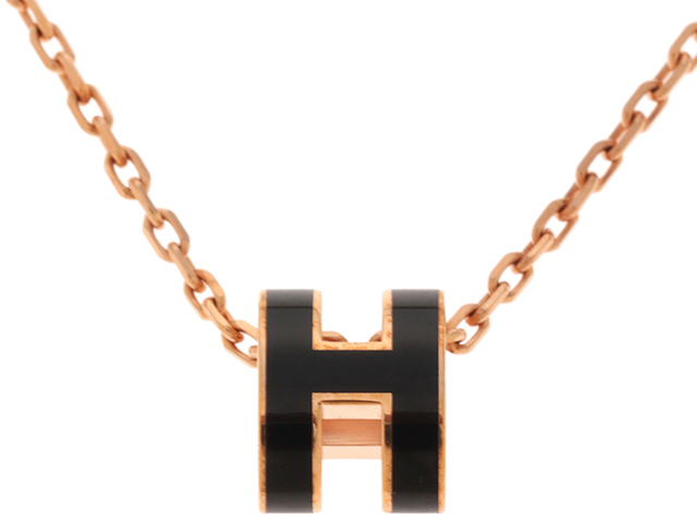 HERMES エルメス ネックレス ミニ ポップアッシュ MINI POP H Hロゴ