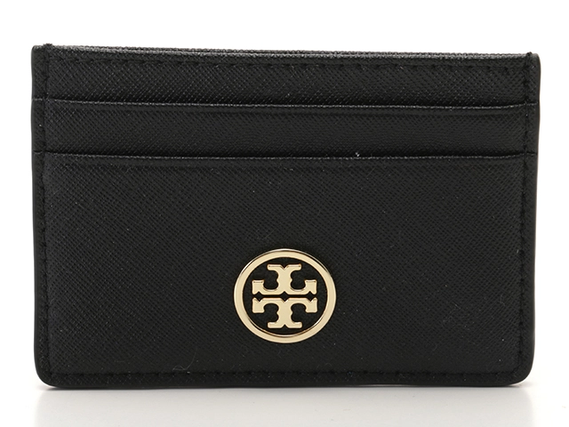 TORY BURCH トリーバーチ カードケース ブラック レザー 【436】2143300206500 の購入なら「質」の大黒屋（公式）