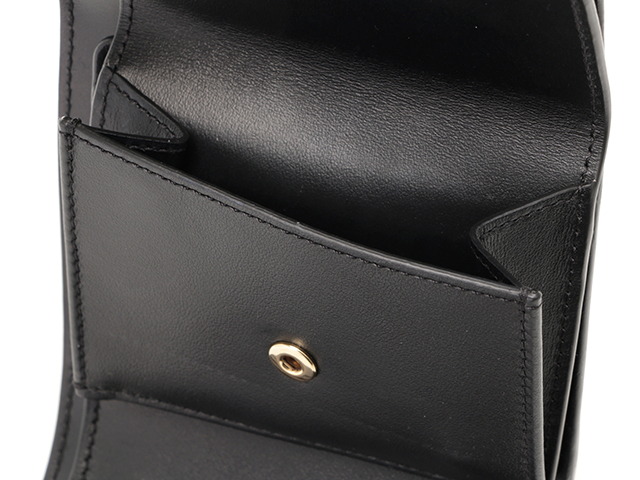 CELINE セリーヌ トリオンフ スモールウォレット ブラック