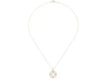TIFFANY & CO　ティファニー　アトラスオープンサークルネックレス　イエローゴールド　ダイヤモンド　3.5g　【471】L
