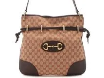 ✨美品✨GUCCI ホースビット ショルダーバッグ レザー スエード ブラウン 楽天市場】グッチ GUCCI ホースビット ショルダーバッグ