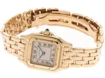 Cartier　カルティエ　パンテールSM　イエローゴールド　W25022B9　クォーツ　レディース　腕時計（2143300214000）【437】C
