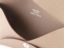 HERMES　エルメス　カルヴィ エトゥープ　シルバー金具　B刻印　2023年頃製造【471】I
