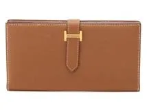 HERMES　エルメス　ベアンスフレ　ゴールド　ゴールド金具　エプソン　C刻印　【432】2143300215779