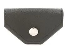 正規品☆エルメス ルヴァンキャトル ブラック シルバー金具 ケース HERMES エルメス コインケース ルヴァンキャトル マカサー