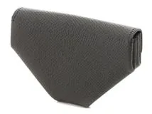 HERMESエルメス　ケース ルヴァンキャトル 黒 シルバー金具 HERMES エルメス コインケース ルヴァンキャトル マカサー