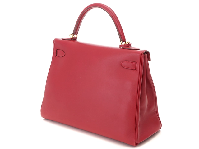 HERMES　エルメス　ショルダーバッグ　ケリー32　ルージュヴィフ　GP　【431】HG