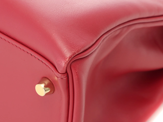 HERMES　エルメス　ショルダーバッグ　ケリー32　ルージュヴィフ　GP　【431】HG