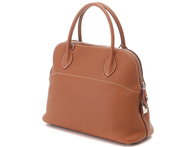 HERMES エルメス ボリード31 トリヨンクレマンス ゴールド/SV シルバー金具 ショルダーバッグ 2143300218749【471】