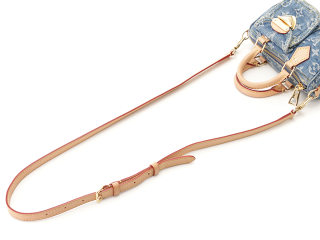 LOUIS VUITTON ルイヴィトン ナノ・スピーディ モノグラム・デニム